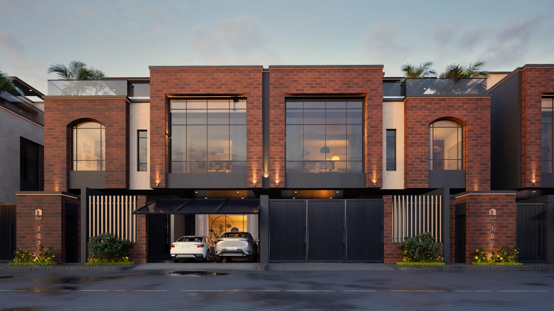 فلل اتليية سدنة